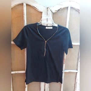NEW Black Top by Ealey Fushi Large